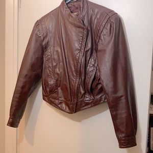 Vintage 80’s leather jacket